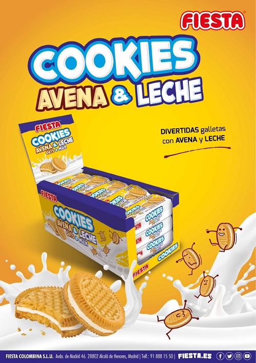 Cookies Avena & Leche