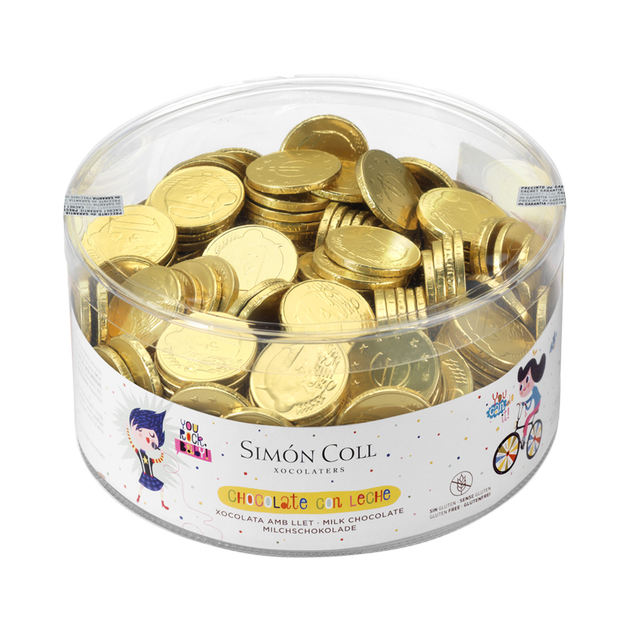 Monedas Choco 10 Cent.