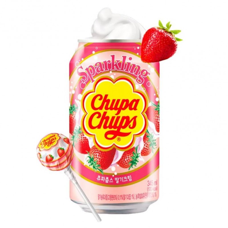 Bebida Chupa Chups Fresa Nata 345 ML