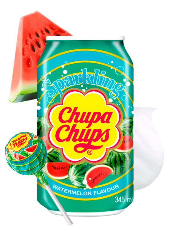 Bebida Chupa Chups Watermelon 345 ML